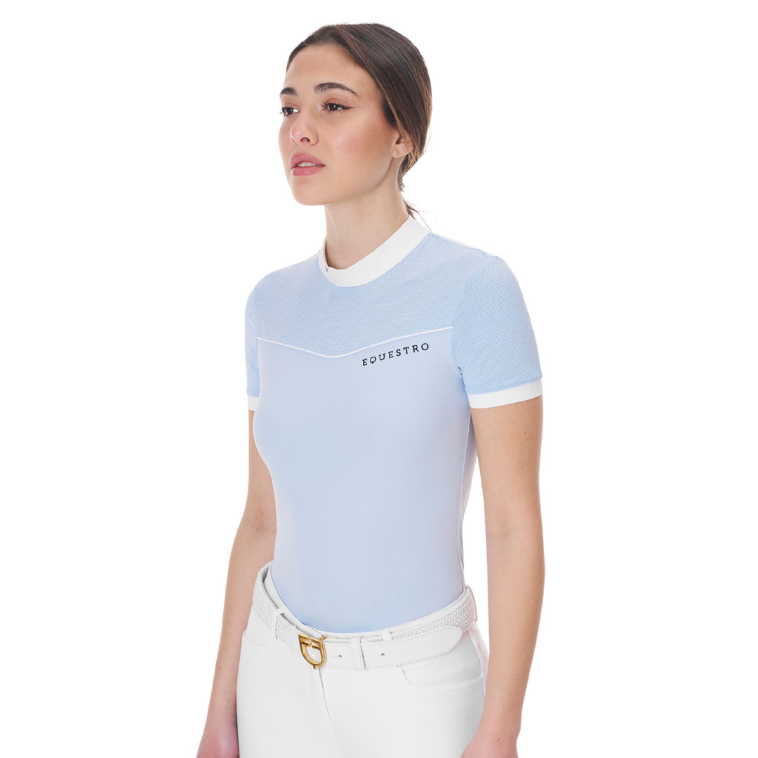 Polo de competición  Polo de competición de manga corta para mujer en tejido técnico 69,67 € Polo de competición  Polo de competición de manga corta para mujer en tejido técnico 69,67 €