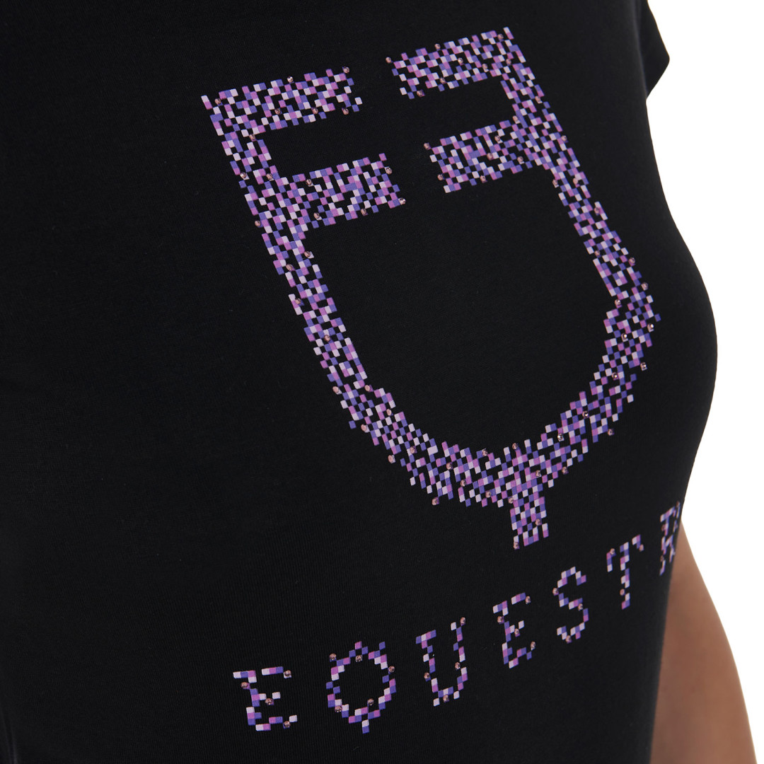 Camiseta de manga corta  T-shirt donna slim fit con diamanti fucsia 48,36 € Camiseta de manga corta  T-shirt donna slim fit con diamanti fucsia 48,36 €