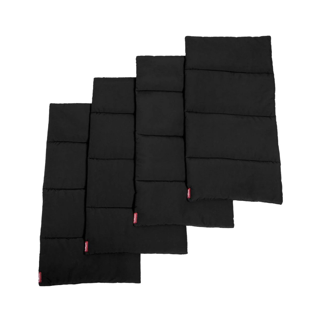 Sottofasce Monta Inglese  QUILTED PILLOW WRAPS BLACK (SET OF 4) 53,20 € Sottofasce Monta Inglese  QUILTED PILLOW WRAPS BLACK (SET OF 4) 53,20 €