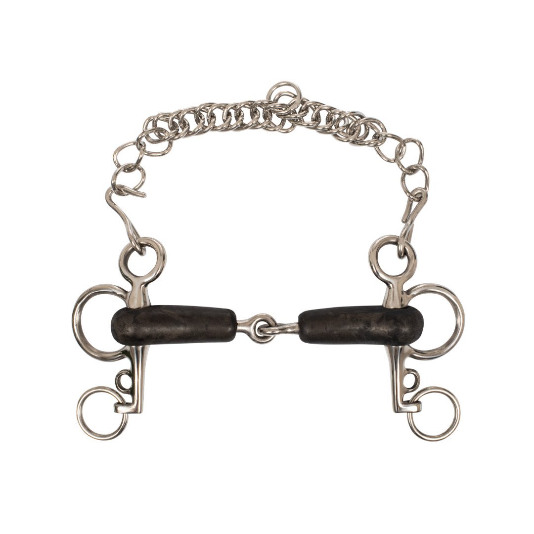 Freios PELHAM INOX ASTE CORTE RICOPERTO GOMMA 63,52&nbsp;€