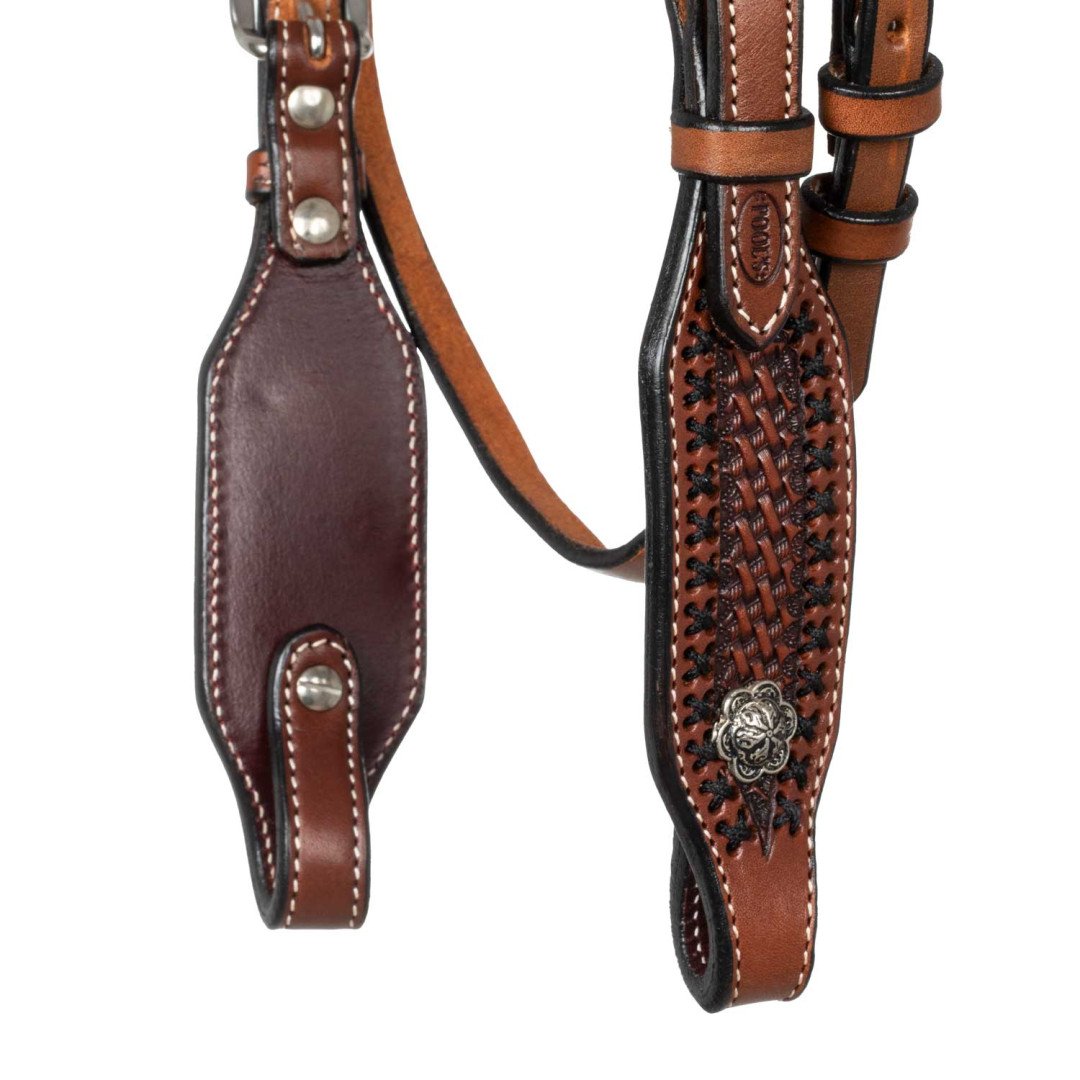 bridle WESTERN FUTURITY bridle WITH WOVEN FRONT 68,03&nbsp;€