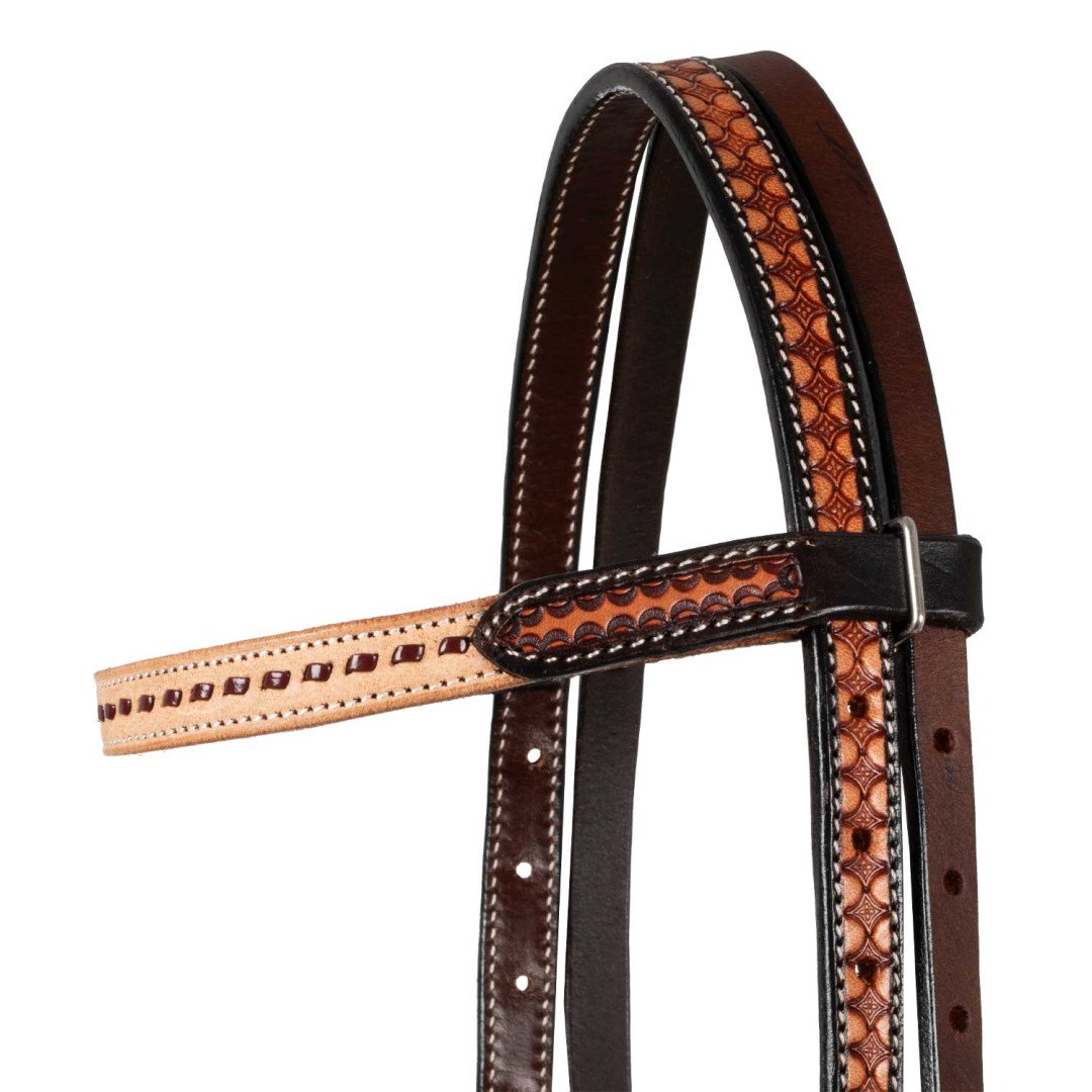 bridle  TESTIERA WESTERN BICOLORE 72,95 €