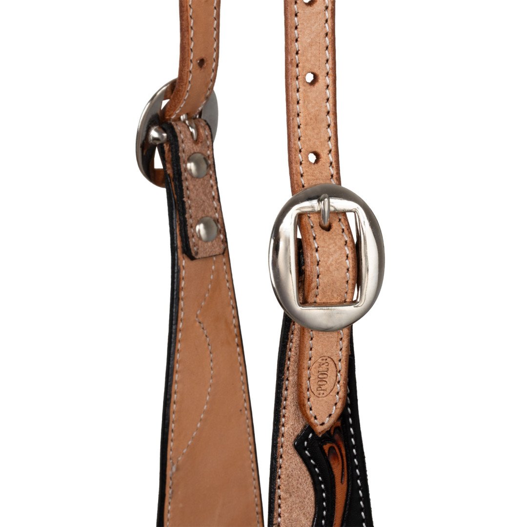 bridle  TESTIERA WESTERN UN ORECCHIO DECORAZIONI DARK FLORAL 54,84 €