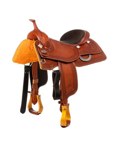 saddle Cutting & Team Penning  Sella Westwood Classic cutting/team penning quilted seat border 6 0,00 €