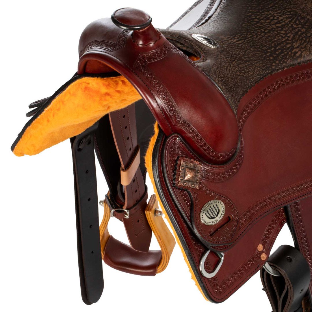 saddle Reining Selle Westwood classic reining gonna quadra seggio flat flower 18 border 81 0,00&nbsp;€
