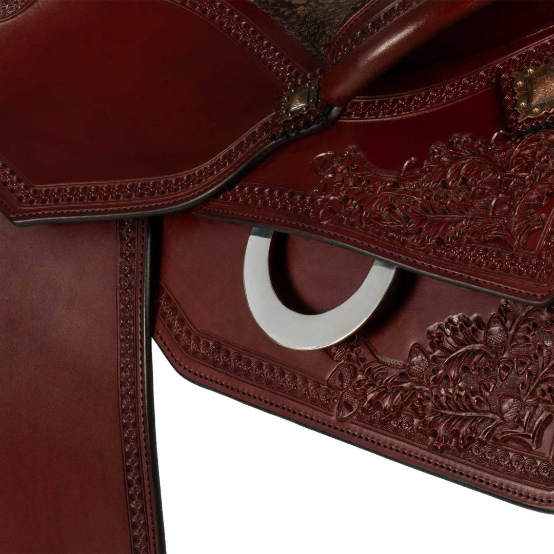 saddle Reining Selle Westwood classic reining gonna quadra seggio flat flower 18 border 81 0,00&nbsp;€