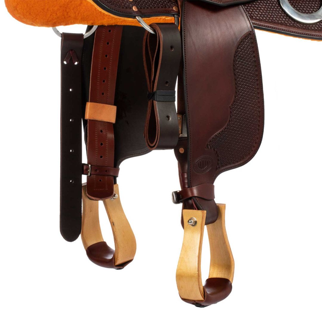 saddle Reining Selle Westwood classic reining big butterfly burgundy 0,00&nbsp;€