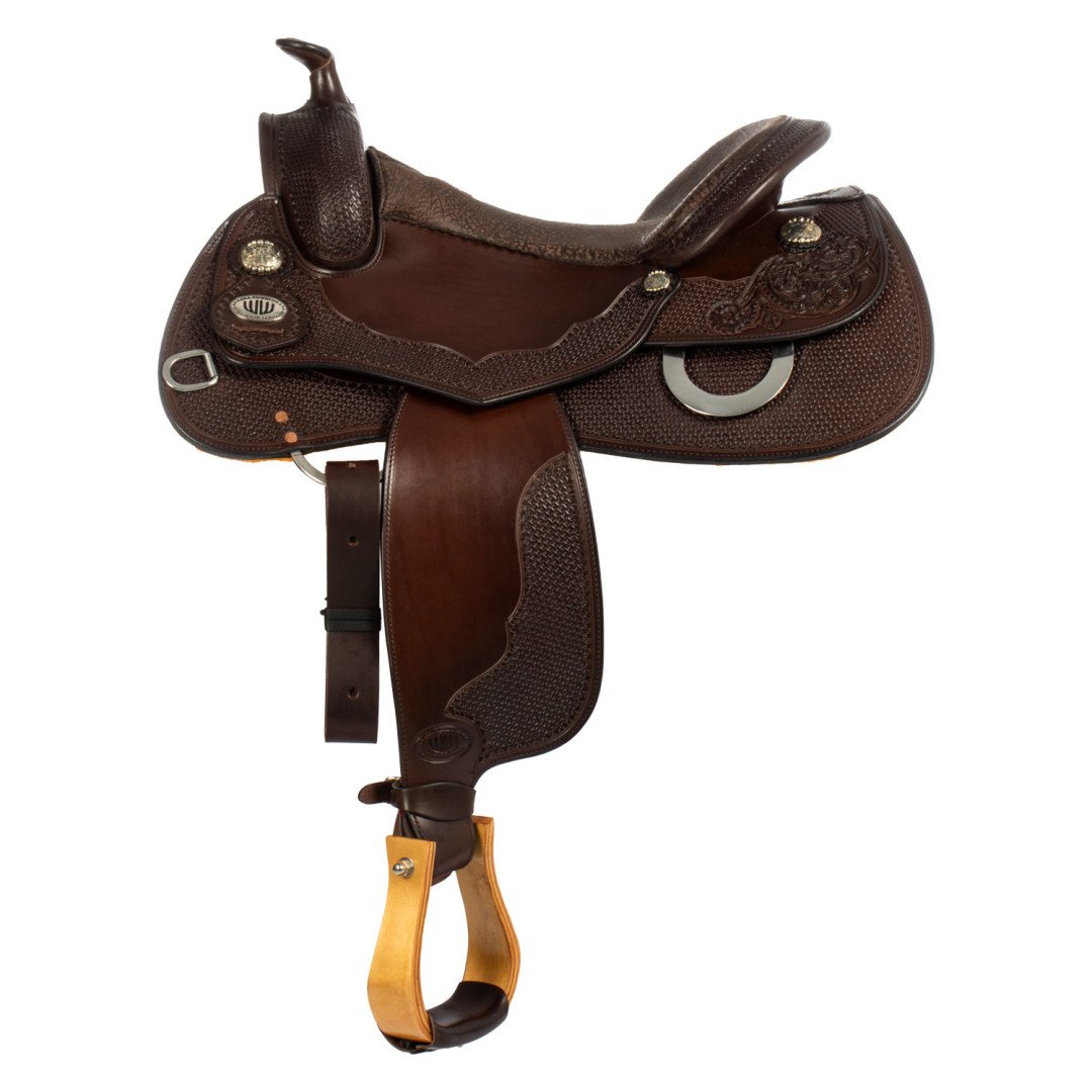Selle Reining Monta Western Selle Westwood classic reining big butterfly dark brown 0,00&nbsp;€