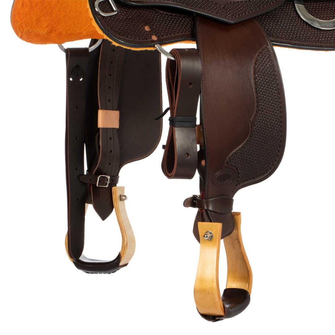 Selle Reining Monta Western Selle Westwood classic reining big butterfly dark brown 0,00&nbsp;€