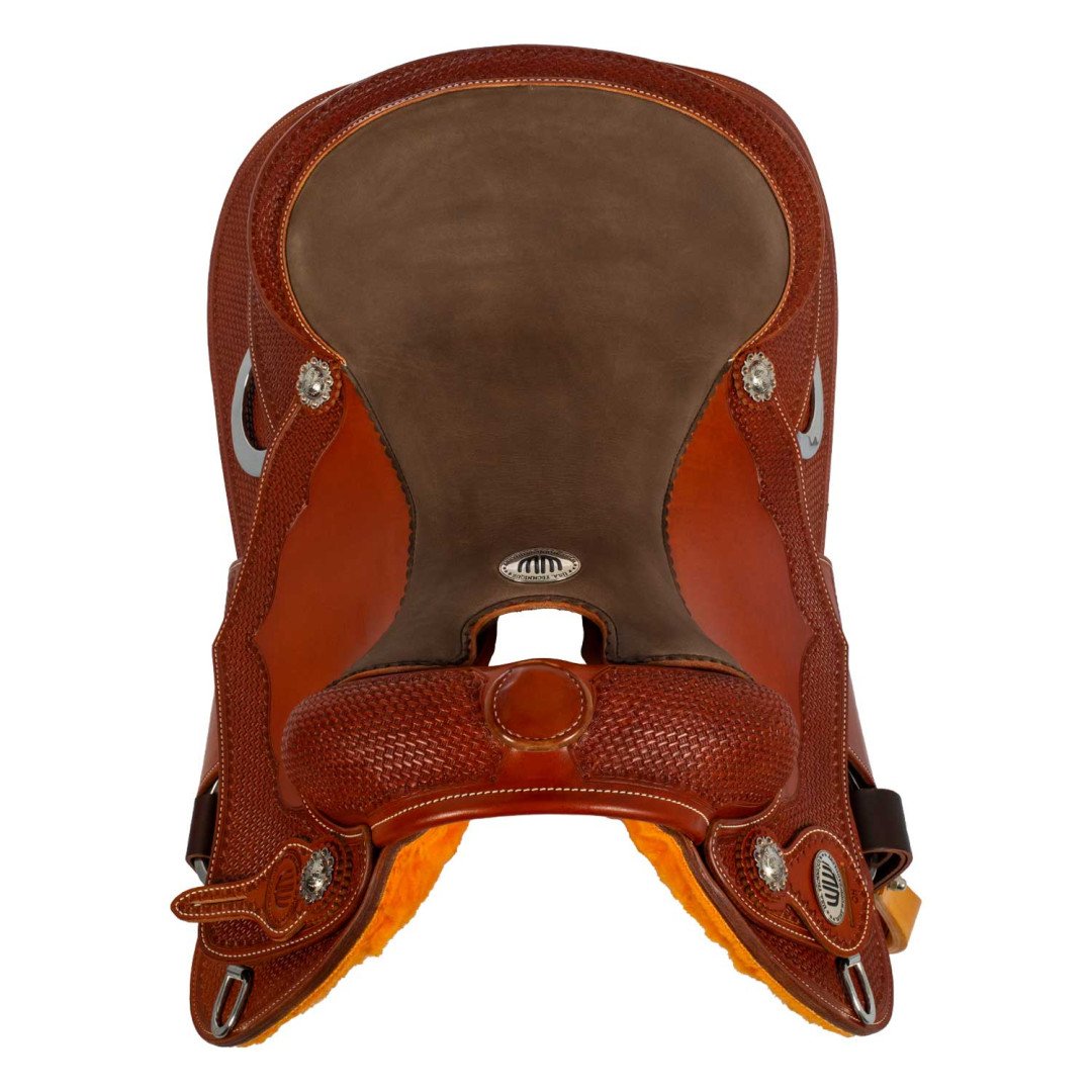 Selle Reining Monta Western Selle Westwood classic reining big butterfly cognac 0,00&nbsp;€