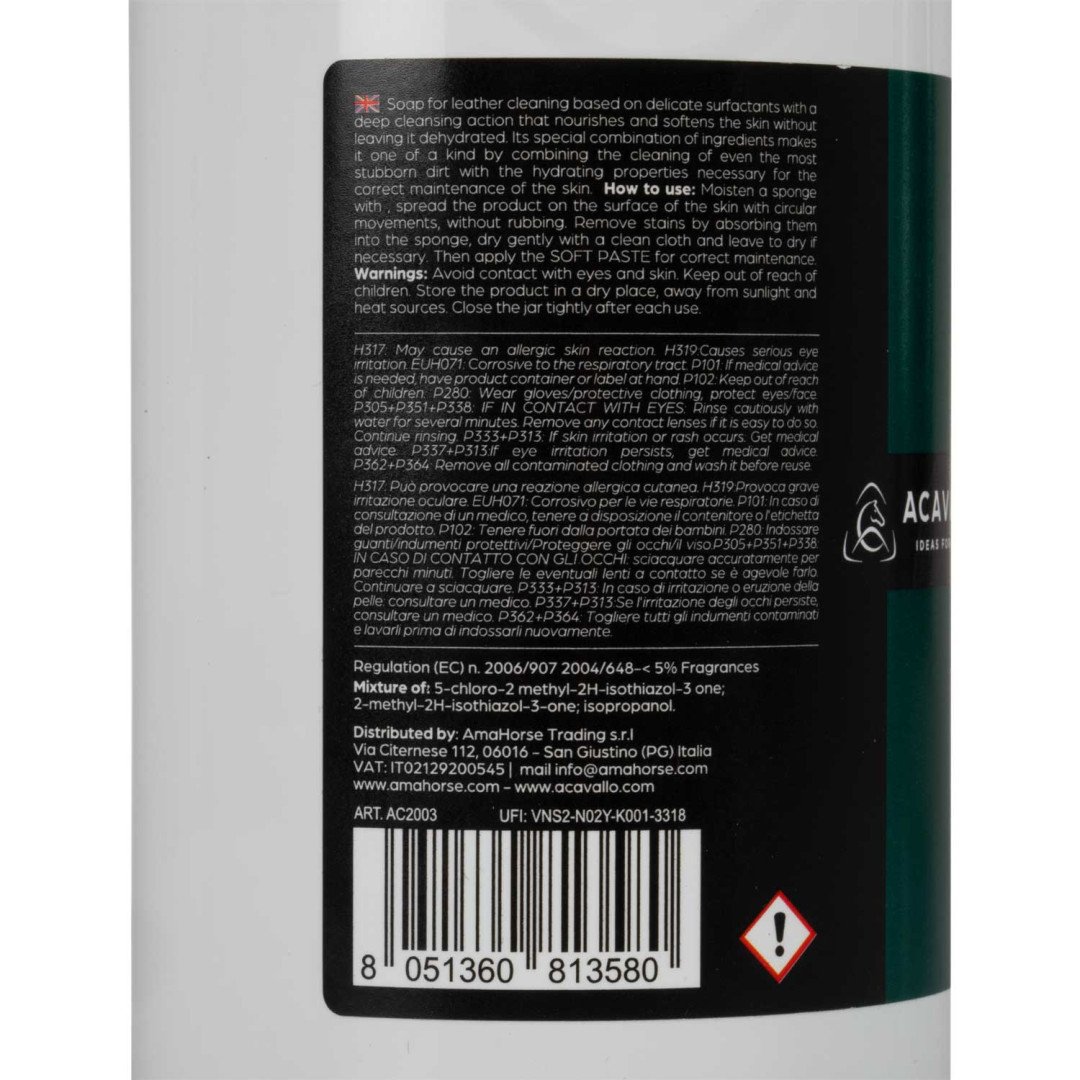 Cuidados com o couro Detergente delicato per la pulizia del pellame (500ml) 20,41&nbsp;€