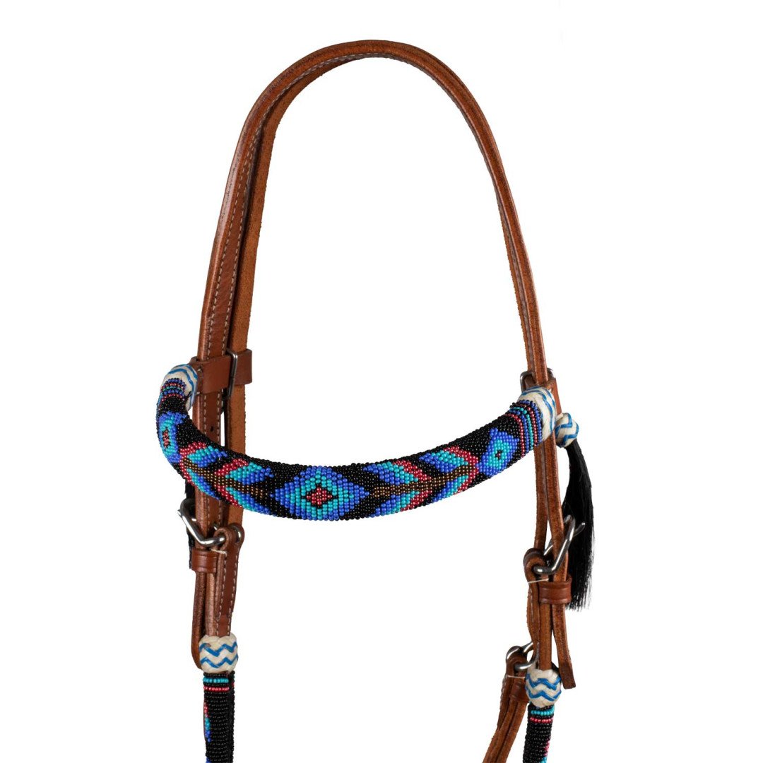 cabeçada TESTIERA WESTERN CON DECORAZIONI NAVAJO 98,77&nbsp;€