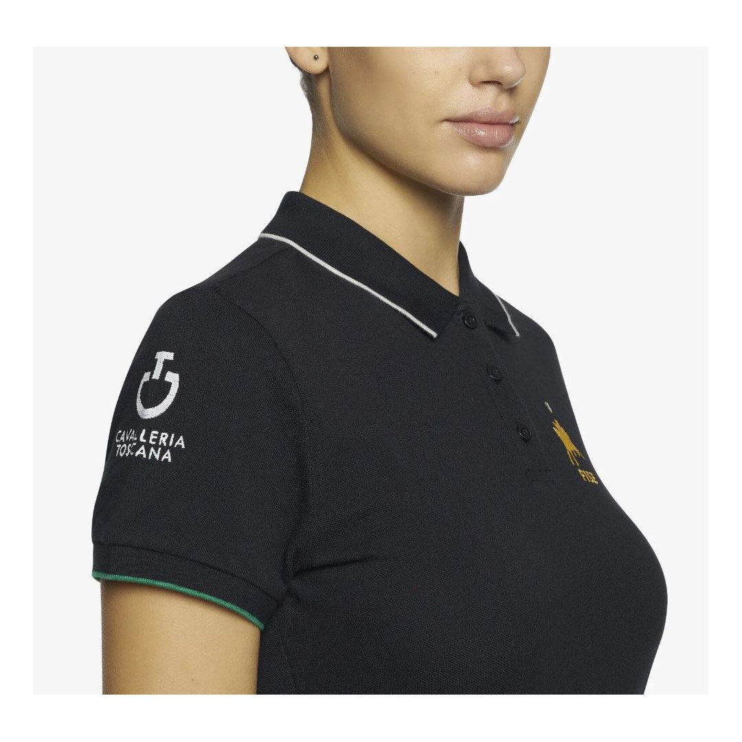 Polos y camisetas de competición  Cavalleria Toscana - Polo de entrenamiento Fise mujer 57,38 €