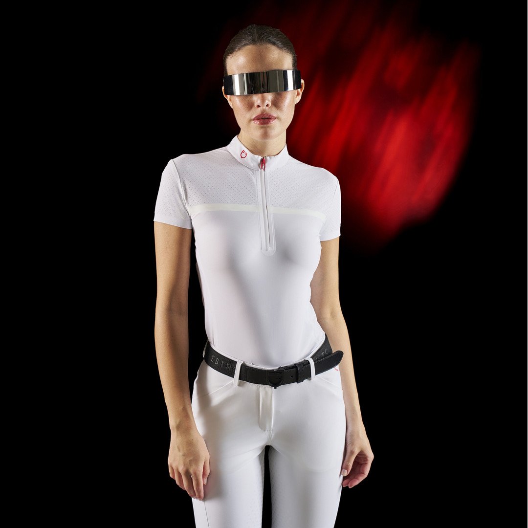 Polo da concorso Donna Monta Inglese Polo concorso donna Equestro Ridertechnology tessuto traforato 98,36&nbsp;€