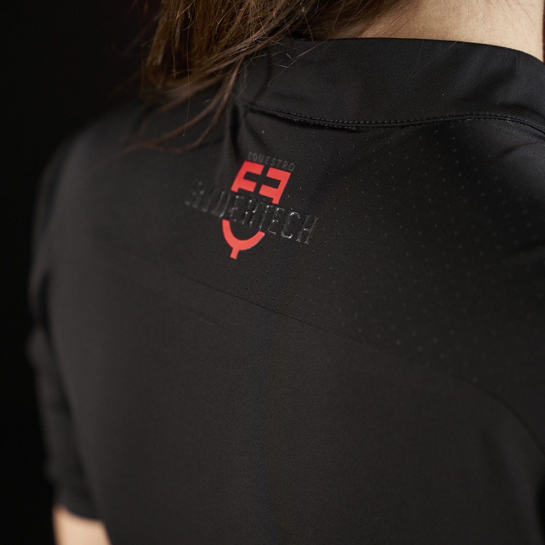 Polo training  Polo training donna Equestro Ridertechnology manica corta e zip 86,07 €