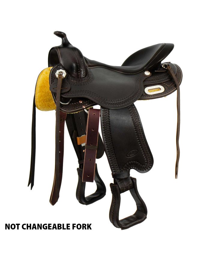 Acquista SELLA FMW SHORT BACK BUFF LEATHER COLCHOCO FIXED FORK ( NOT ...