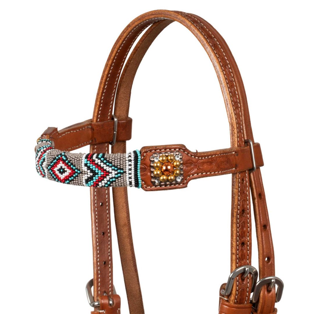bridle  BRIGLIA CON DECORAZIONI IN PERLINE NAVAJO 73,77 €