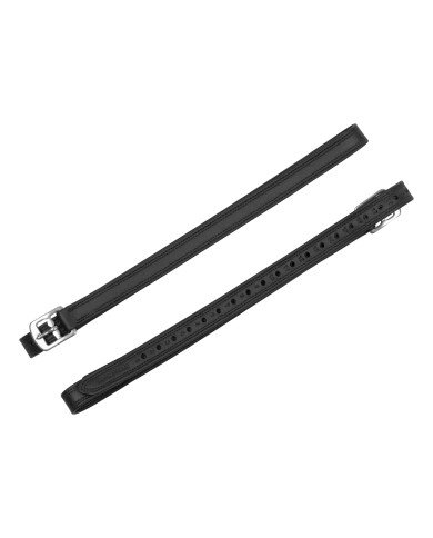 Stirrups Straps BUFF SOFTY COVERED STIRRUP LEATHER WITH NYLON INSIDE SS CURVED BUCKLE 48,36&nbsp;€