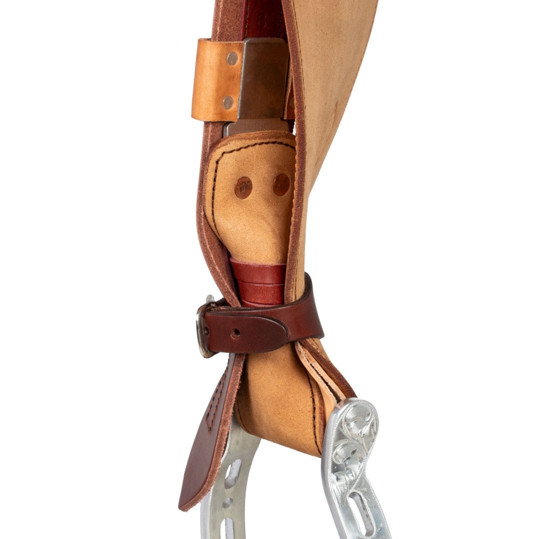 Barrel saddle  Sella Westwood basic barrel MJ burgundy/reverse natural border basket tooling 2,00 €