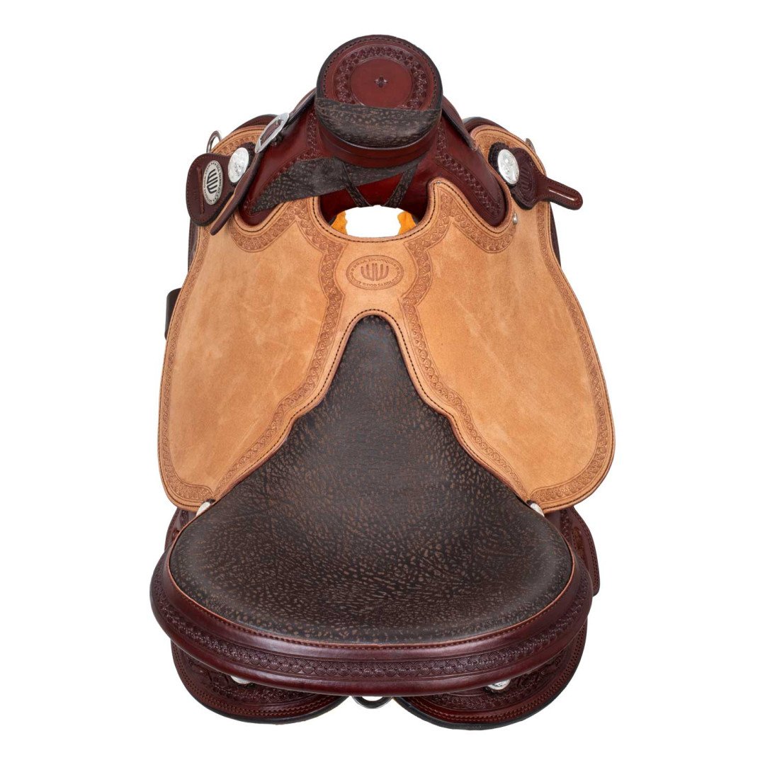 Work saddle Sella Westwood classic Ladywade burgundy reverse natural flower6 border81 2,00&nbsp;€