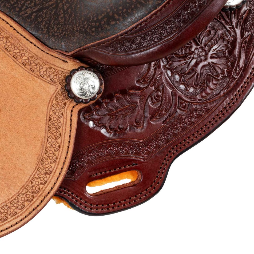 Work saddle Sella Westwood classic Ladywade burgundy reverse natural flower6 border81 2,00&nbsp;€