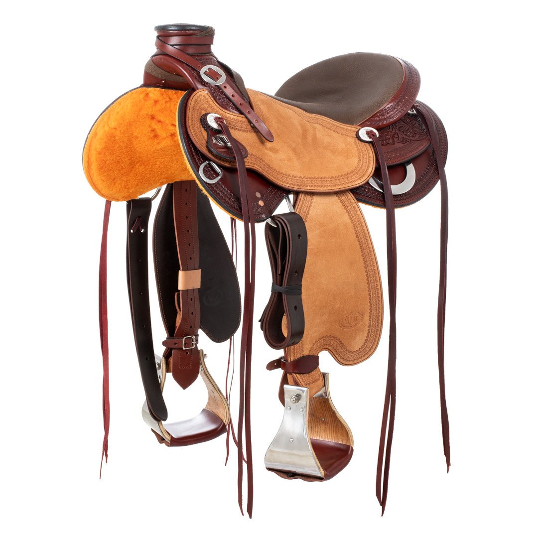 Work saddle Selle Westwood classic wade, burgundy reverse naturale flower6 border11 2,00&nbsp;€