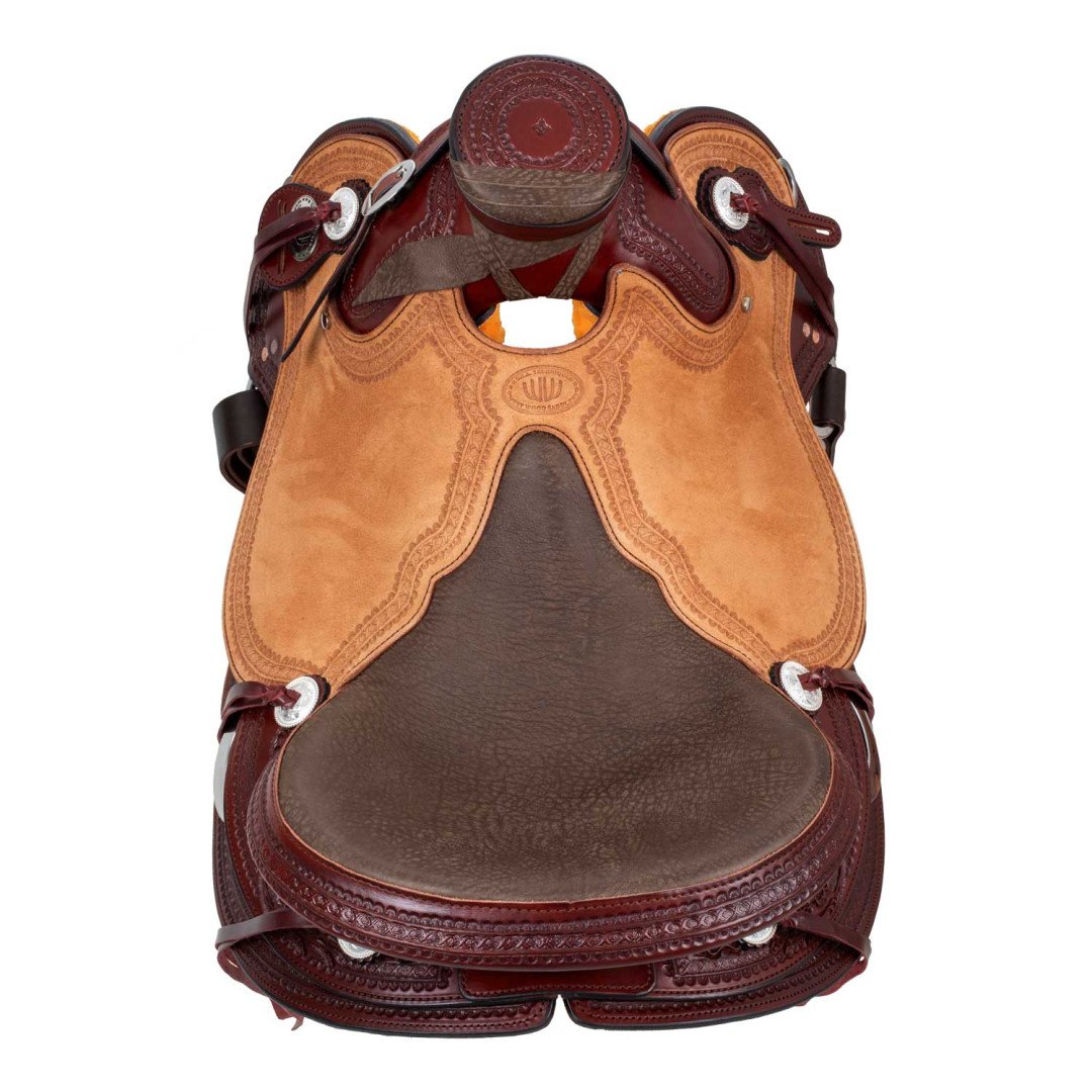 Work saddle Selle Westwood classic wade, burgundy reverse naturale flower6 border11 2,00&nbsp;€