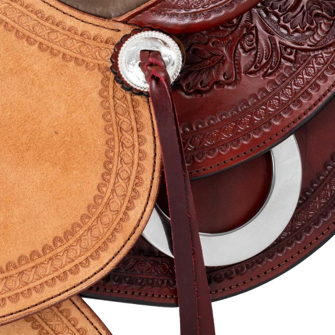 Work saddle Selle Westwood classic wade, burgundy reverse naturale flower6 border11 2,00&nbsp;€